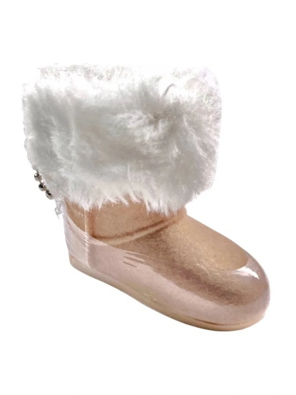 🆕 2pc CUPCAKES & CARTWHEELS Fuzzy Boot Lipglosses Strawberry + Caramel Scents